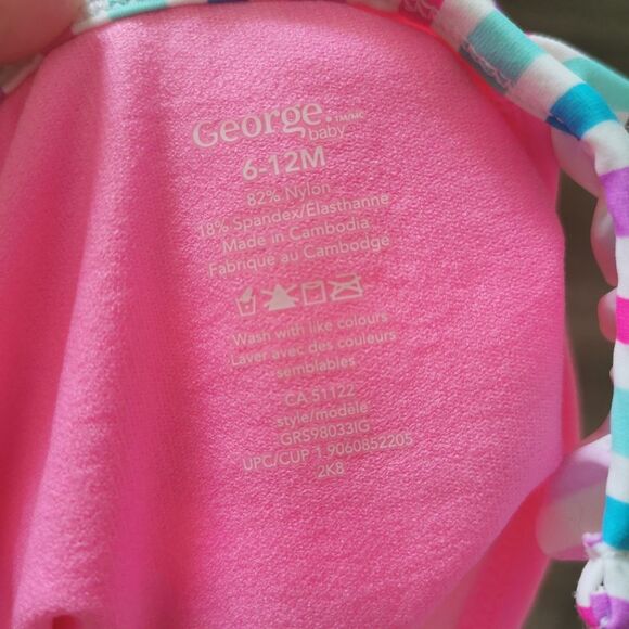 3/$10 George swimsuit size 6-12 m - Picture 2 of 5